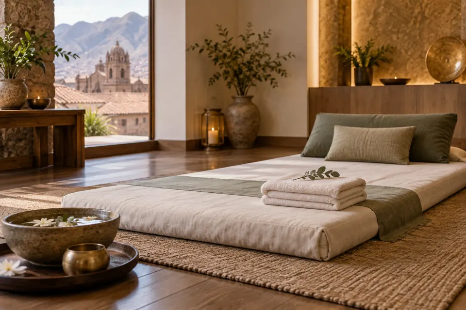 Thai Massage service prepared by Ilumina Spa in Cusco